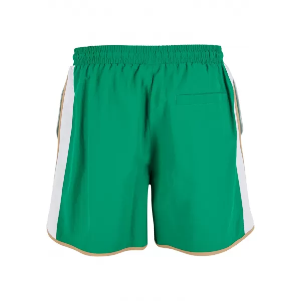  Pantaloni scurți de înot pentru bărbați URBAN CLASSICS TB7348 VERDE BROASCA 