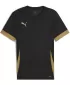 Jersey pentru bărbați PUMA TEAMGOAL MATCHDAY JERSEY 705747_28 PUMA NEGRU/AUR/AUR MAT