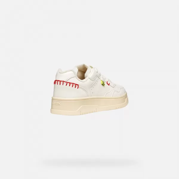  Adidași pentru fete GEOX LESTRELLA J56NLC000BCC1000 CREMOS 