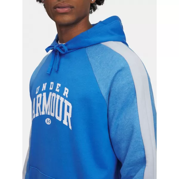  Hanorac pentru bărbați UNDER ARMOUR RIVAL FLC CB HOOD ALBASTRU 