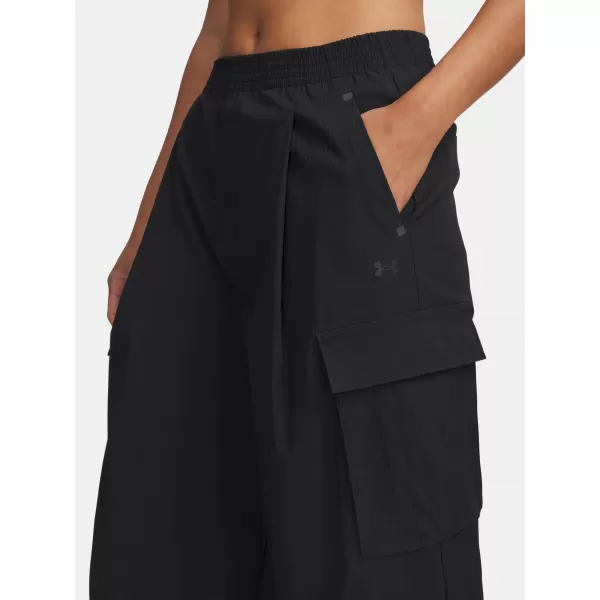  Pantaloni sport de damă UNDER ARMOUR UA UNSTOPPABLE RSTOP CARGO 6007025-001 NEGRU 