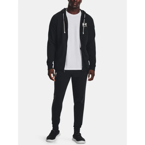  Pantaloni de trening pentru bărbați UNDER ARMOUR UA RIVAL TERRY JOGGER 1380843-001 NEGRU 