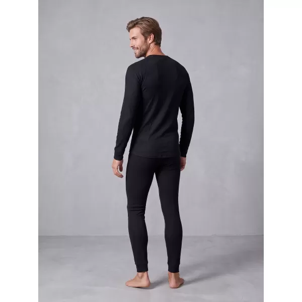  Set termic pentru bărbați ALTISPORT GAIN NEGRU 