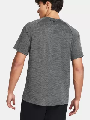 Tricou pentru bărbați UNDER ARMOUR UA TECH TEXTURED SS 1382796-025 GRI