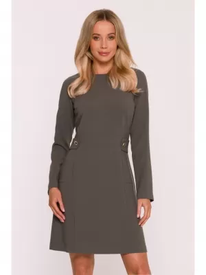 Rochie STYLOVE S419 KAKI