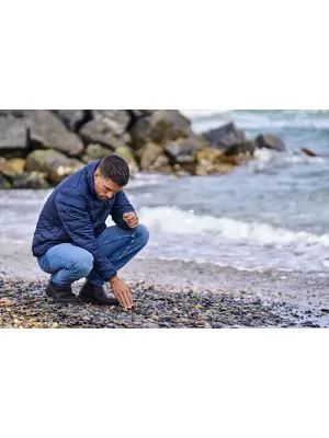 Jachetă pentru bărbați TEE JAYS | TJ 9644 NEGRU