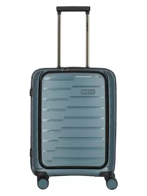 Valiză TRAVELITE AIR BASE 4W S FRONT POCKET ALBASTRU CA GHEATA