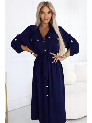 Rochie NUMOCO 531-6 ALBASTRU