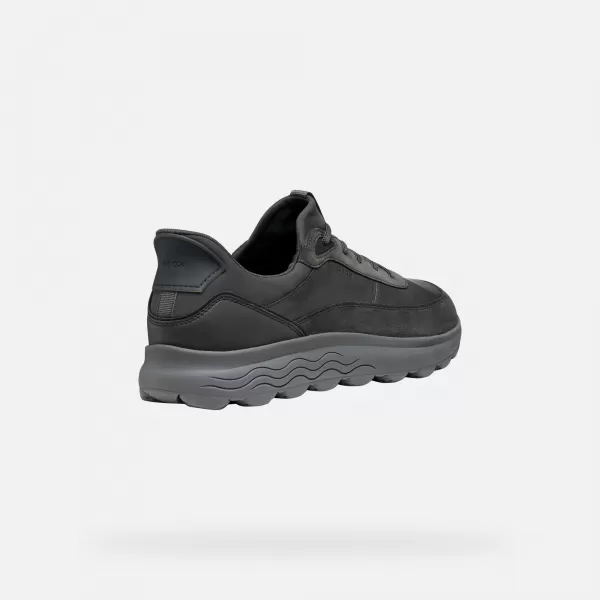  Adidași pentru bărbați GEOX SPHERICA PLUS G011478 GRI ÎNCHIS 