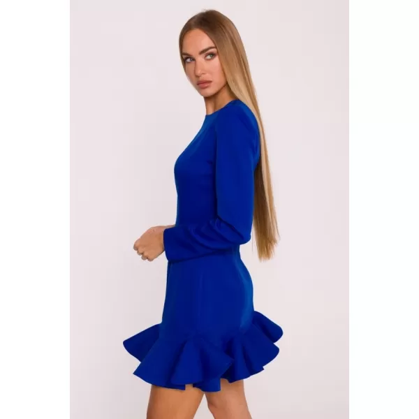  Rochie MOE M880 ALBASTRU REGAL 