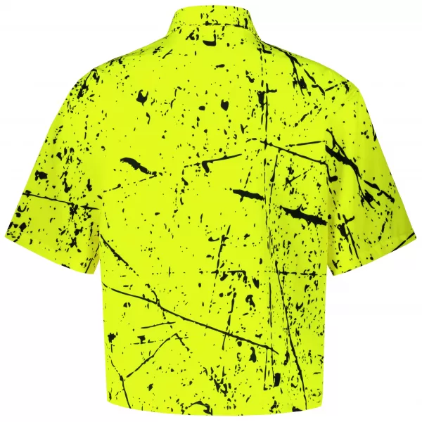  Cămașă premium pentru bărbați ALTISPORT VOJ/ALM034KOS01 GALBEN NEON 