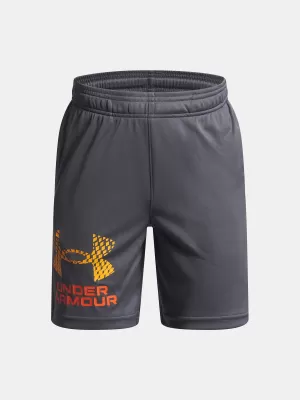 Pantaloni scurți pentru băieți UNDER ARMOUR UA TECH LOGO SHORTS 1383333-026 GRI