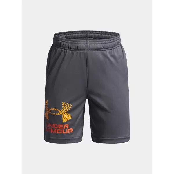  Pantaloni scurți pentru băieți UNDER ARMOUR UA TECH LOGO SHORTS 1383333-026 GRI 