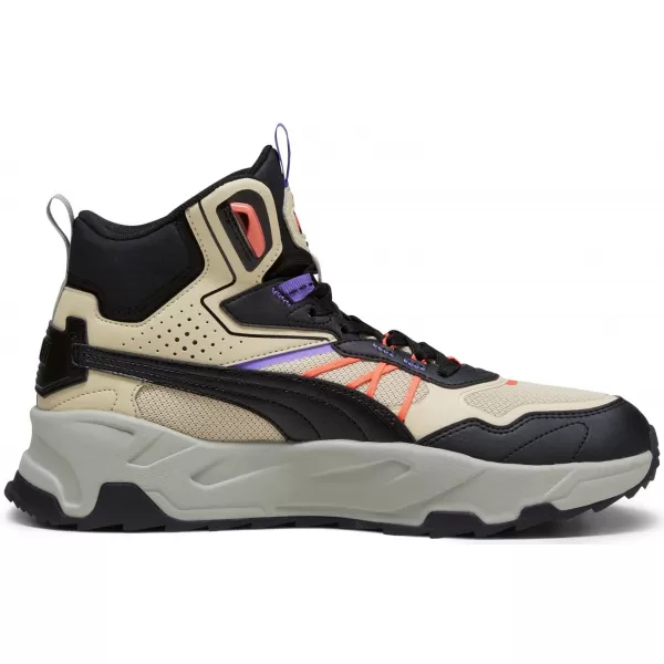  Cizme PUMA TRINITY MID HYBRID 39232703 GRANOLA/CORAL NEGRU/APRINS 