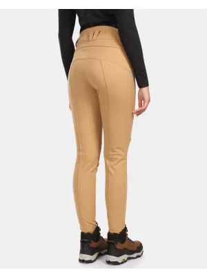 Pantaloni de schi pentru femei KILPI MAURA-W ZL0405KI BEJ