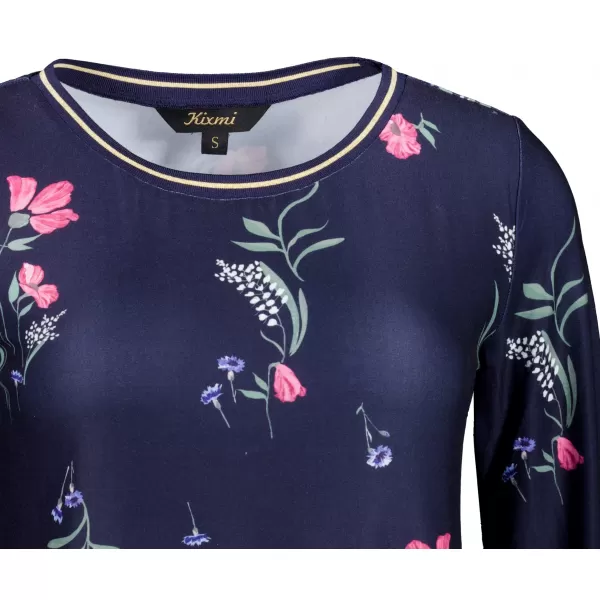  Tricou pentru femei KIXMI VANESSA ALBASTRU ÎNCHIS 