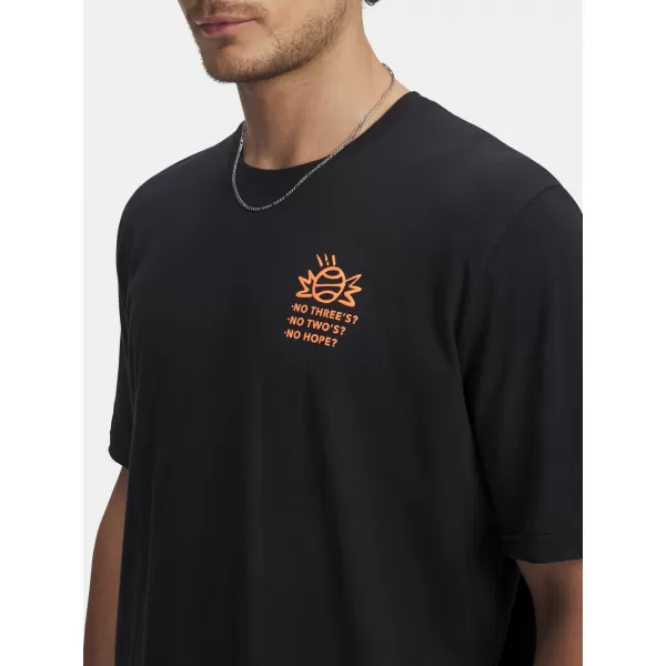  Tricou pentru bărbați UNDER ARMOUR UA M 60/40S CAN'T HOOP SS 6003684-001 NEGRU 
