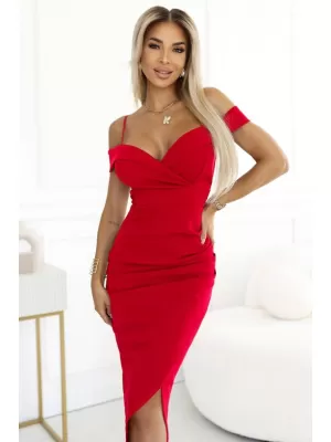 Rochie NUMOCO 564-10 ROŞU