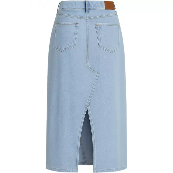  Fusta doamnelor URBAN CLASSICS TB7443 NOU ALBASTRU DESCHIS SPĂLAT 