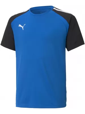 Jersey pentru copii PUMA TEAMPACER JERSEY JR 70492602 ALBASTRU ELECTRIC / NEGRU / ALB