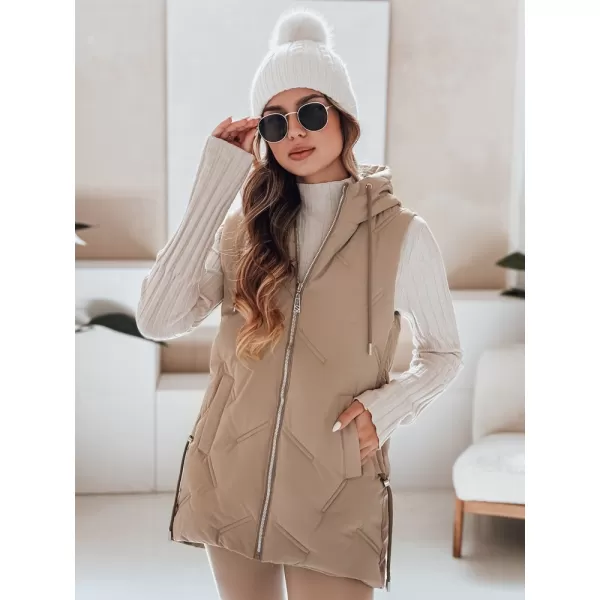  Geacă pentru doamne DSTREET TY5107 CARAMEL 