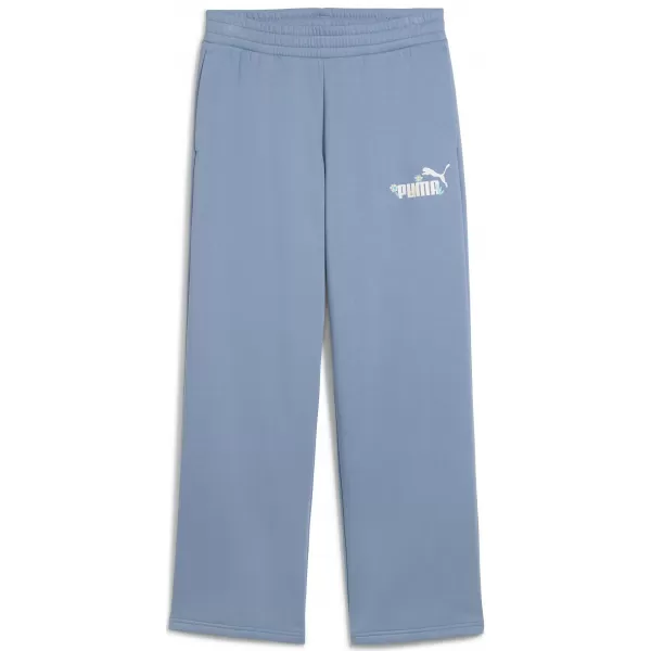  Doamne PUMA ESS NATURE 2 0 COMFORT LOGO STRAIGHT PANTS FL OP 68808134 COOL ALBASTRU 