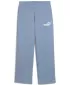 Doamne PUMA ESS NATURE 2 0 COMFORT LOGO STRAIGHT PANTS FL OP 68808134 COOL ALBASTRU