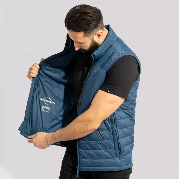  Vesta pentru bărbați PENTAGON HOMER VEST K04010 CENUŞIU CENUŞIU 