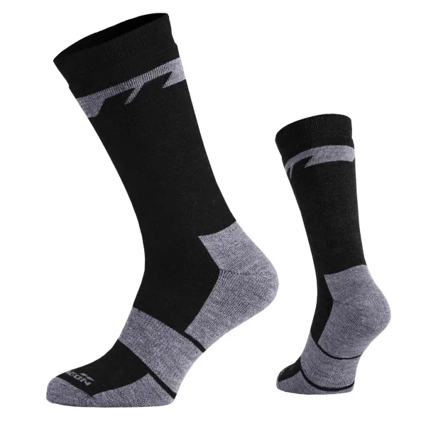  Șosete PENTAGON ALPINE MERINO SOCKS HEAVY EL14017 01 EL14017 NEGRU 