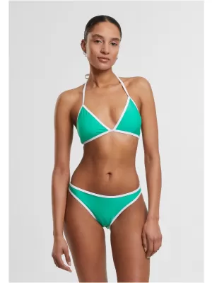 Costum de baie URBAN CLASSICS TB7483 BROASCA VERDE/ALB