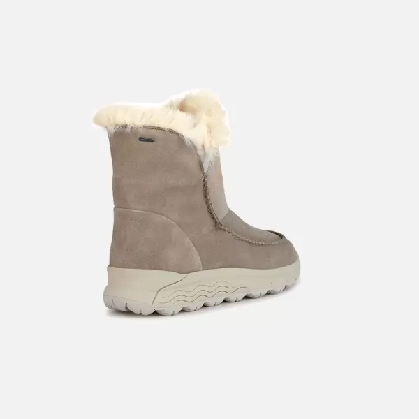  Pantofi de dama cu siret GEOX SPHERICA 4X4 B ABX BEJ 