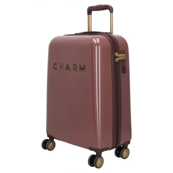 Valiză CHARM LONDON CAPETOWN S BURGUNDIA 