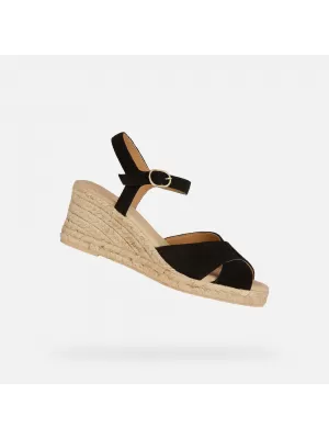 Sandale de dama GEOX GELSA LOW NEGRU