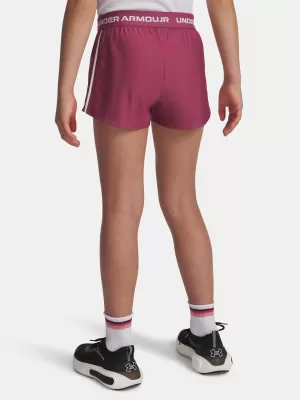 Pantaloni scurți pentru fete UNDER ARMOUR G TECH PLAY UP SHORT 1390075-659 ROŞU