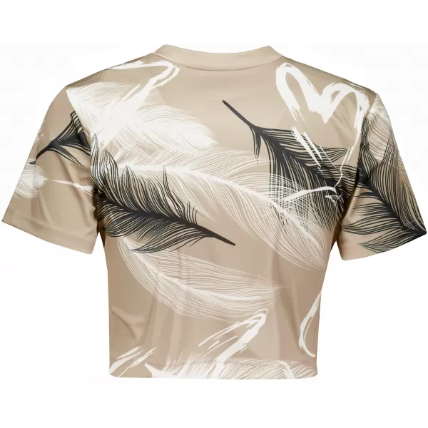  Crop top de damă premium ALTISPORT VOJ/ALW001TR07 MARO 