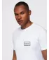 Tricou pentru bărbați OMBRE OM-TSPT-0231 ALB