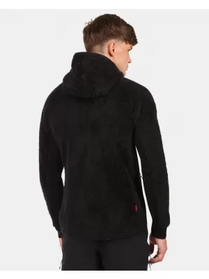 Hanorac pentru bărbați din fleece KILPI NORKA-M ZM0204KI NEGRU