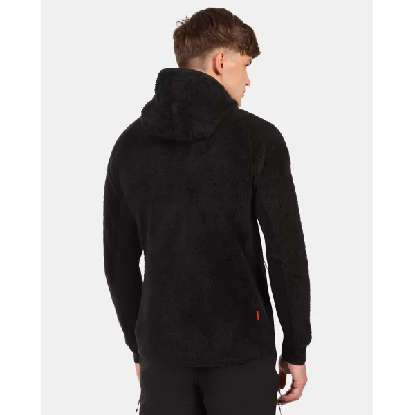  Hanorac pentru bărbați din fleece KILPI NORKA-M ZM0204KI NEGRU 