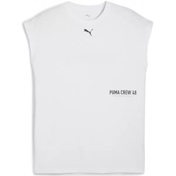  Cămaşă PUMA M GRAPHIC CUTOFF TANK 52762002 PUMA ALB 