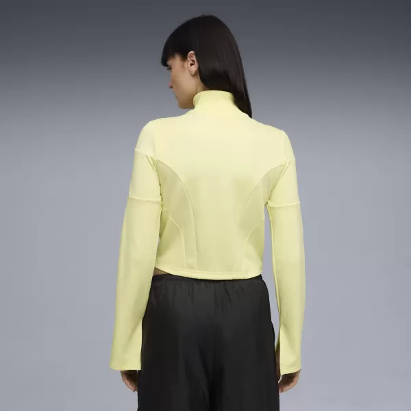  Geaca de dama PUMA DARE TO SLIM CROPPED TRACK JACKET 63214635 LUNA DE AUR 