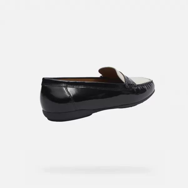  Mocasini de dama GEOX ANNYTAH MOC G000633 NEGRU 