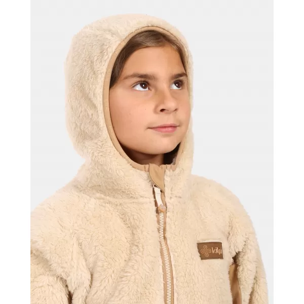  Hanorac fleece pentru fetiță KILPI NORKA-JG ZJ0207KI BEJ 
