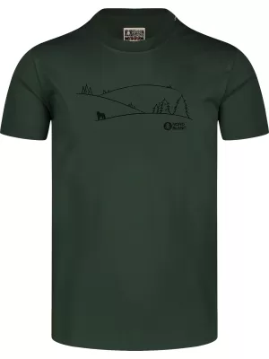 Cămaşă NORDBLANC SUCCEED NBSMT8158 VERDE ÎNCHIS