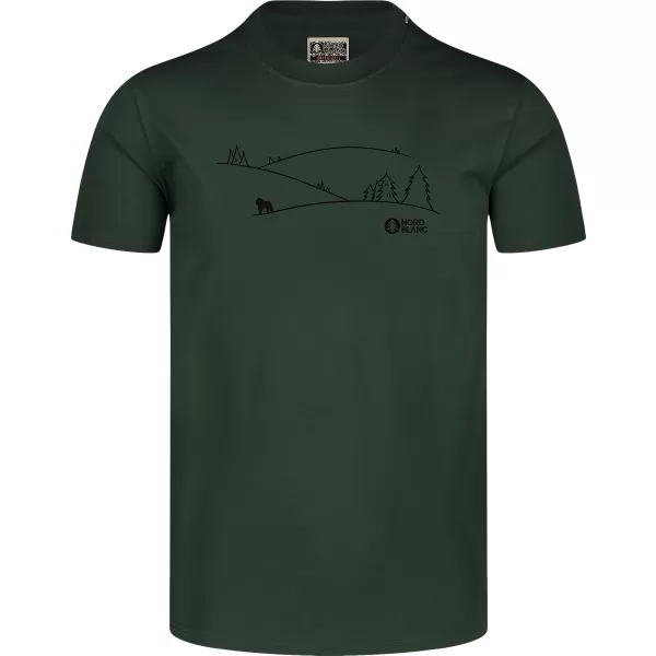  Cămaşă NORDBLANC SUCCEED NBSMT8158 VERDE ÎNCHIS 