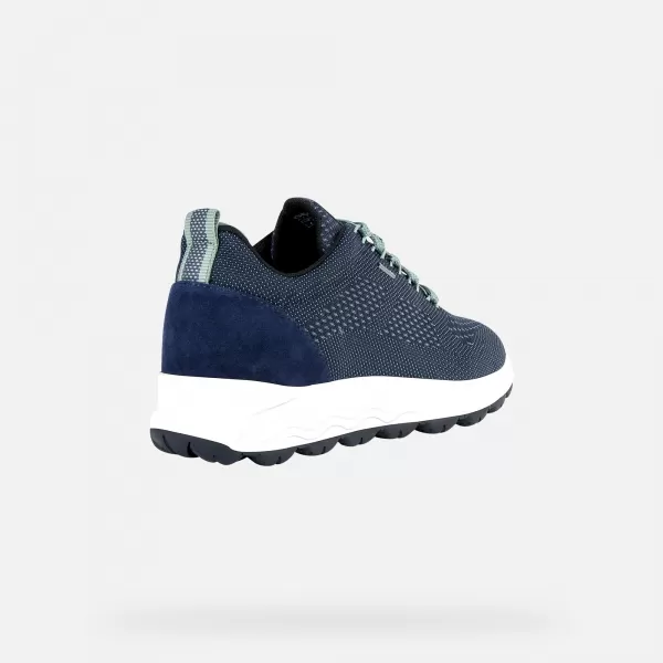 Adidași de damă GEOX SPHERICA 4X4 B ABX ALBASTRU ÎNCHIS 