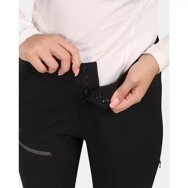  Pantaloni softshell dama KILPI VILLAIN-W ZL0411KI NEGRU 