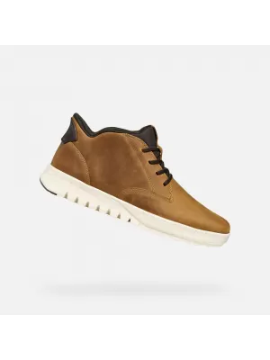 Pantofi pentru bărbați GEOX FLEXTRIDE PLUS G011460 MARO DESCHIS