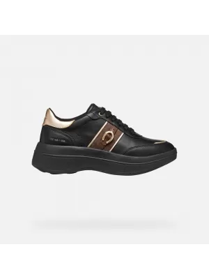 Adidași de damă GEOX SPHERICA ECUB-3 G009711 NEGRU