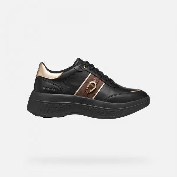  Adidași de damă GEOX SPHERICA ECUB-3 G009711 NEGRU 