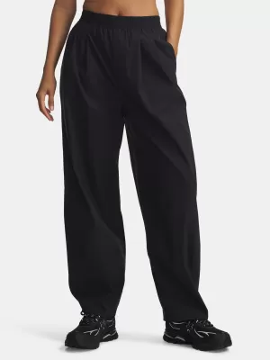 Pantaloni sport de damă UNDER ARMOUR UA UNSTOPPABLE WVN PLEAT PT 6007027-001 NEGRU